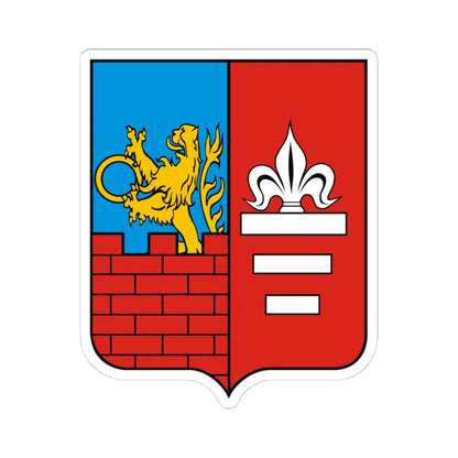 POL Bolechów COA (Ukraine) (Coat of Arms) STICKER Vinyl Kiss-Cut Decal 4 Inch White - The Sticker Space