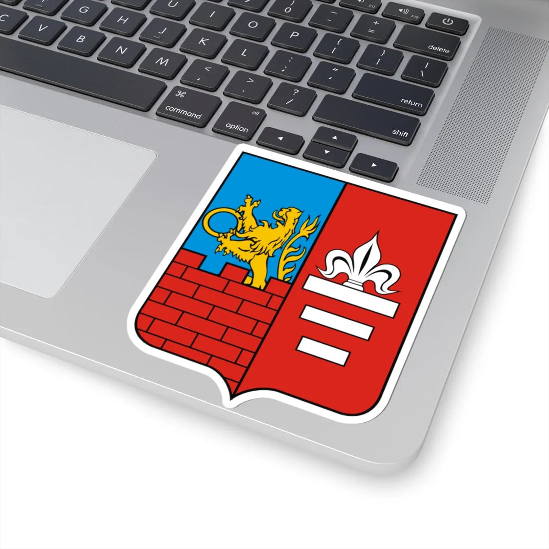 POL Bolechów COA (Ukraine) (Coat of Arms) STICKER Vinyl Kiss-Cut Decal - The Sticker Space