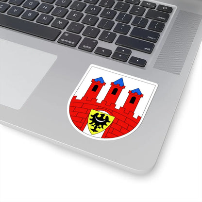 POL Bolesławiec COA (Poland) (Coat of Arms) STICKER Vinyl Kiss-Cut Decal - The Sticker Space