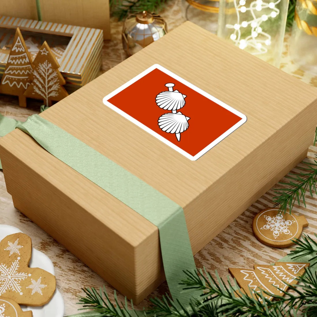 POL Bolimow flag (Poland) STICKER Vinyl Kiss-Cut Decal - The Sticker Space