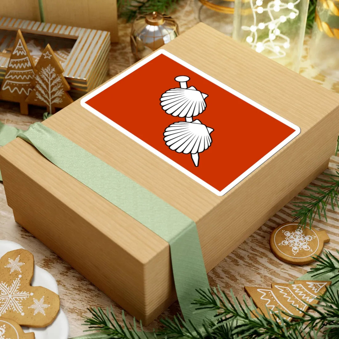 POL Bolimow flag (Poland) STICKER Vinyl Kiss-Cut Decal - The Sticker Space