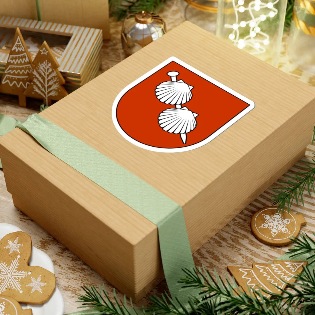 POL Bolimów COA (Poland) (Coat of Arms) STICKER Vinyl Kiss-Cut Decal - The Sticker Space