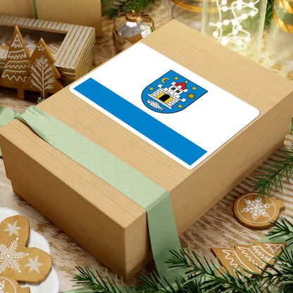 POL Bolkow flag (Poland) STICKER Vinyl Kiss-Cut Decal - The Sticker Space