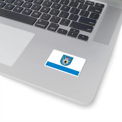 POL Bolkow flag (Poland) STICKER Vinyl Kiss-Cut Decal - The Sticker Space