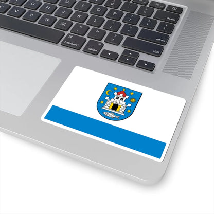 POL Bolkow flag (Poland) STICKER Vinyl Kiss-Cut Decal - The Sticker Space