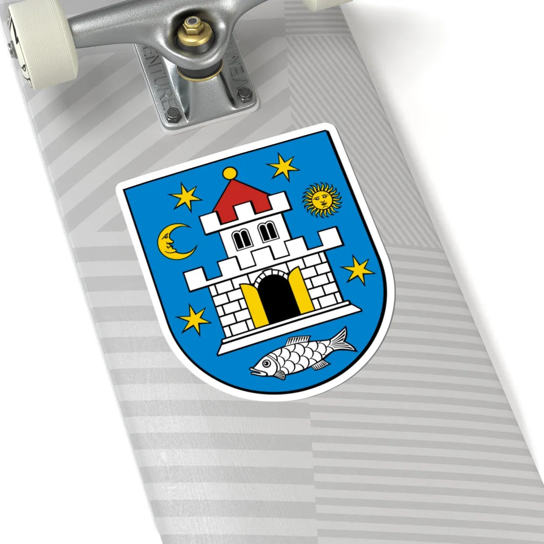 POL Bolków COA (Poland) (Coat of Arms) STICKER Vinyl Kiss-Cut Decal - The Sticker Space
