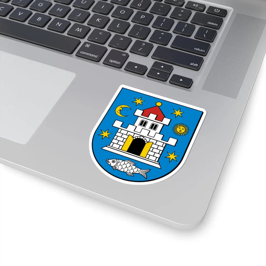 POL Bolków COA (Poland) (Coat of Arms) STICKER Vinyl Kiss-Cut Decal - The Sticker Space