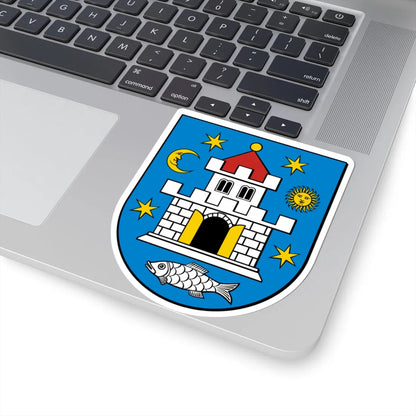 POL Bolków COA (Poland) (Coat of Arms) STICKER Vinyl Kiss-Cut Decal - The Sticker Space