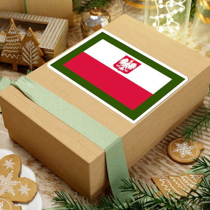 POL Border Guard flag (Poland) STICKER Vinyl Kiss-Cut Decal - The Sticker Space