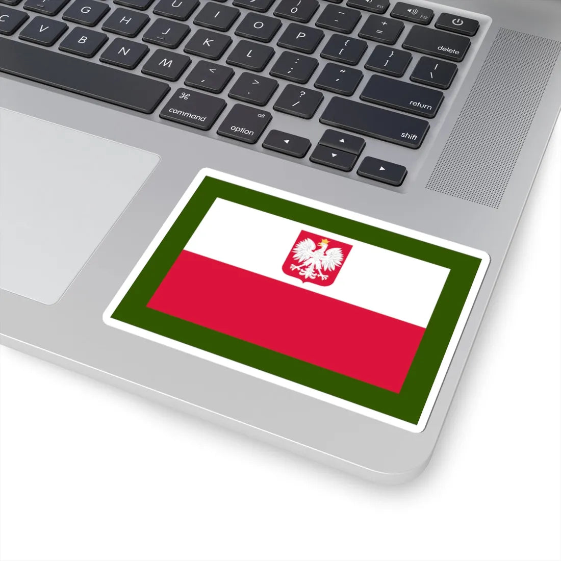 POL Border Guard flag (Poland) STICKER Vinyl Kiss-Cut Decal - The Sticker Space