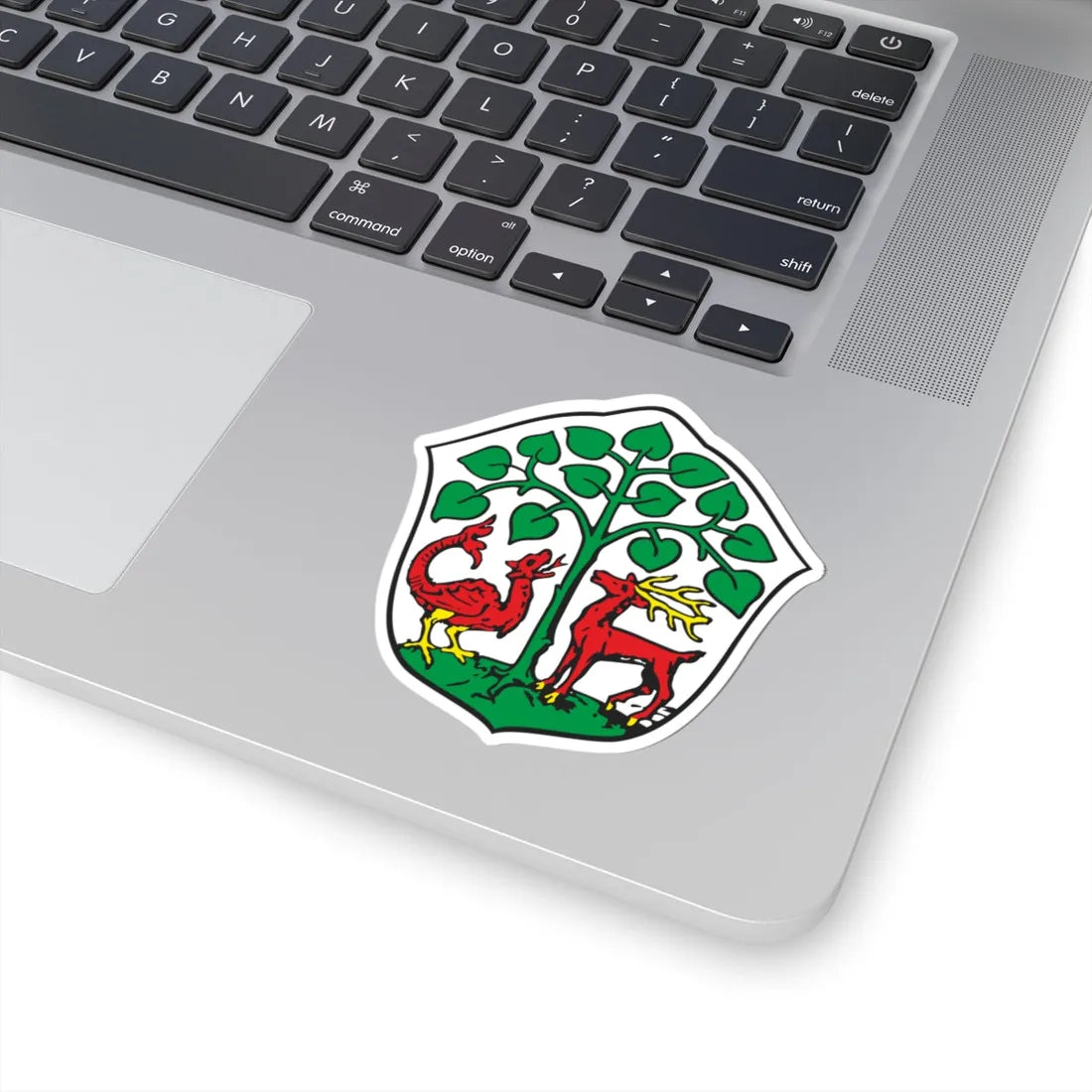 POL Braniewo COA old (Poland) (Coat of Arms) STICKER Vinyl Kiss-Cut Decal - The Sticker Space