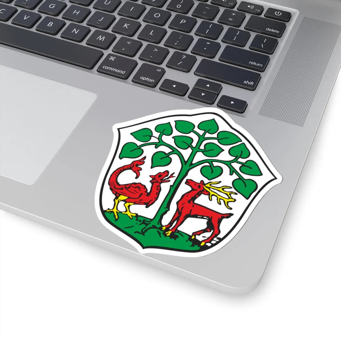 POL Braniewo COA old (Poland) (Coat of Arms) STICKER Vinyl Kiss-Cut Decal - The Sticker Space