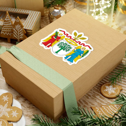 POL Braniewo COA (Poland) (Coat of Arms) STICKER Vinyl Kiss-Cut Decal - The Sticker Space