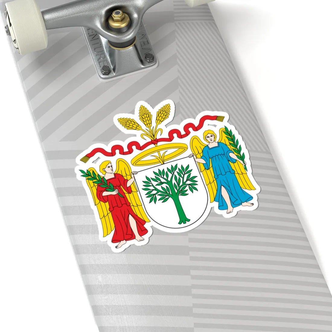 POL Braniewo COA (Poland) (Coat of Arms) STICKER Vinyl Kiss-Cut Decal - The Sticker Space