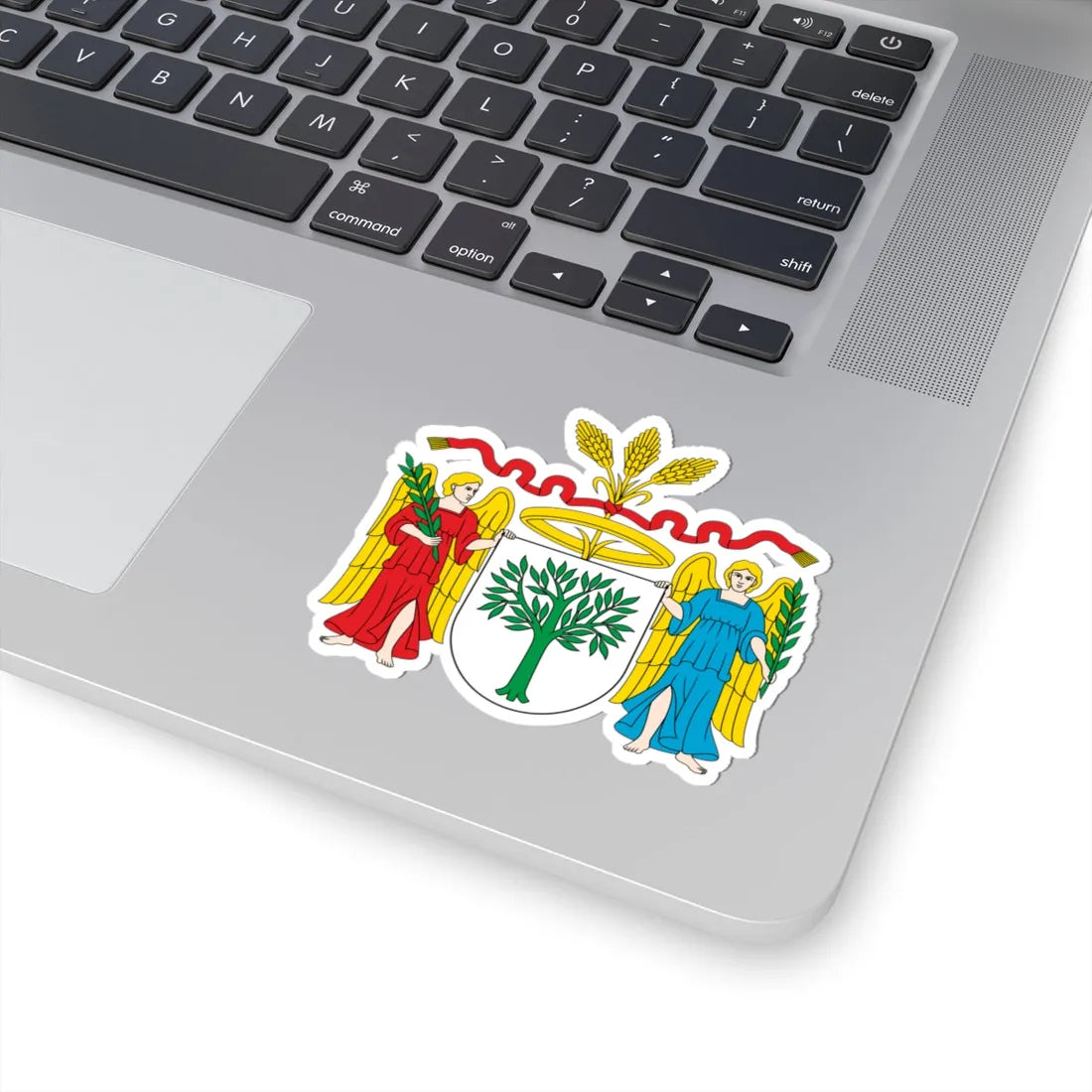 POL Braniewo COA (Poland) (Coat of Arms) STICKER Vinyl Kiss-Cut Decal - The Sticker Space