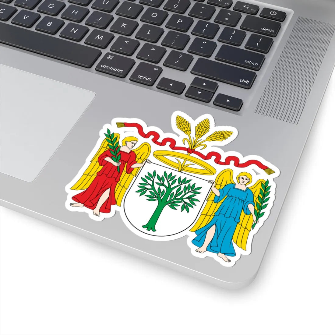 POL Braniewo COA (Poland) (Coat of Arms) STICKER Vinyl Kiss-Cut Decal - The Sticker Space