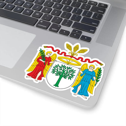 POL Braniewo COA (Poland) (Coat of Arms) STICKER Vinyl Kiss-Cut Decal - The Sticker Space