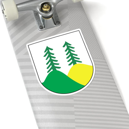 POL Brenna COA (Poland) (Coat of Arms) STICKER Vinyl Kiss-Cut Decal - The Sticker Space