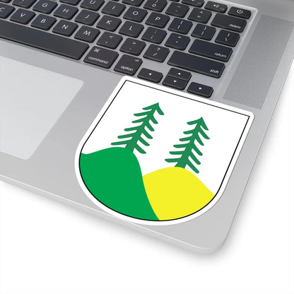 POL Brenna COA (Poland) (Coat of Arms) STICKER Vinyl Kiss-Cut Decal - The Sticker Space