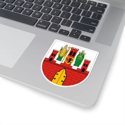 POL Brześć Kujawski COA (Poland) (Coat of Arms) STICKER Vinyl Kiss-Cut Decal - The Sticker Space