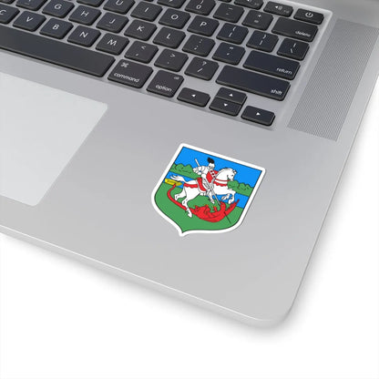 POL Brzeg Dolny COA (Poland) (Coat of Arms) STICKER Vinyl Kiss-Cut Decal - The Sticker Space