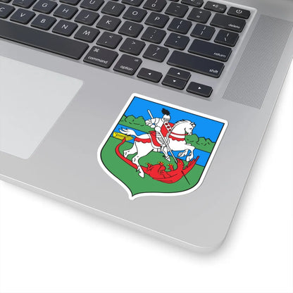 POL Brzeg Dolny COA (Poland) (Coat of Arms) STICKER Vinyl Kiss-Cut Decal - The Sticker Space