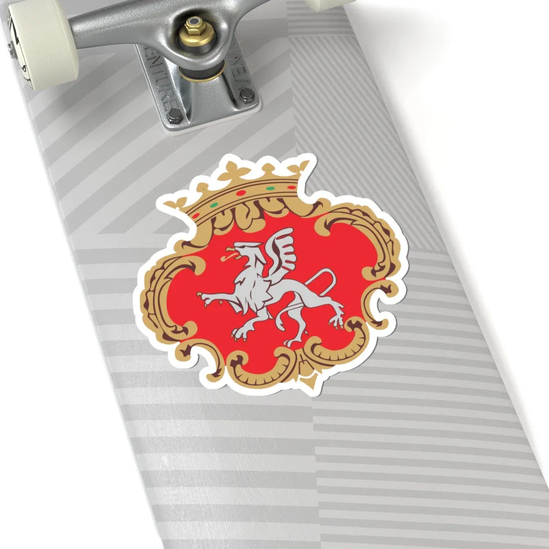 POL Brzesko COA 1 (Poland) (Coat of Arms) STICKER Vinyl Kiss-Cut Decal - The Sticker Space