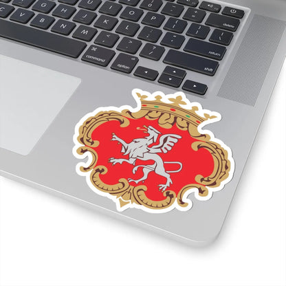 POL Brzesko COA 1 (Poland) (Coat of Arms) STICKER Vinyl Kiss-Cut Decal - The Sticker Space