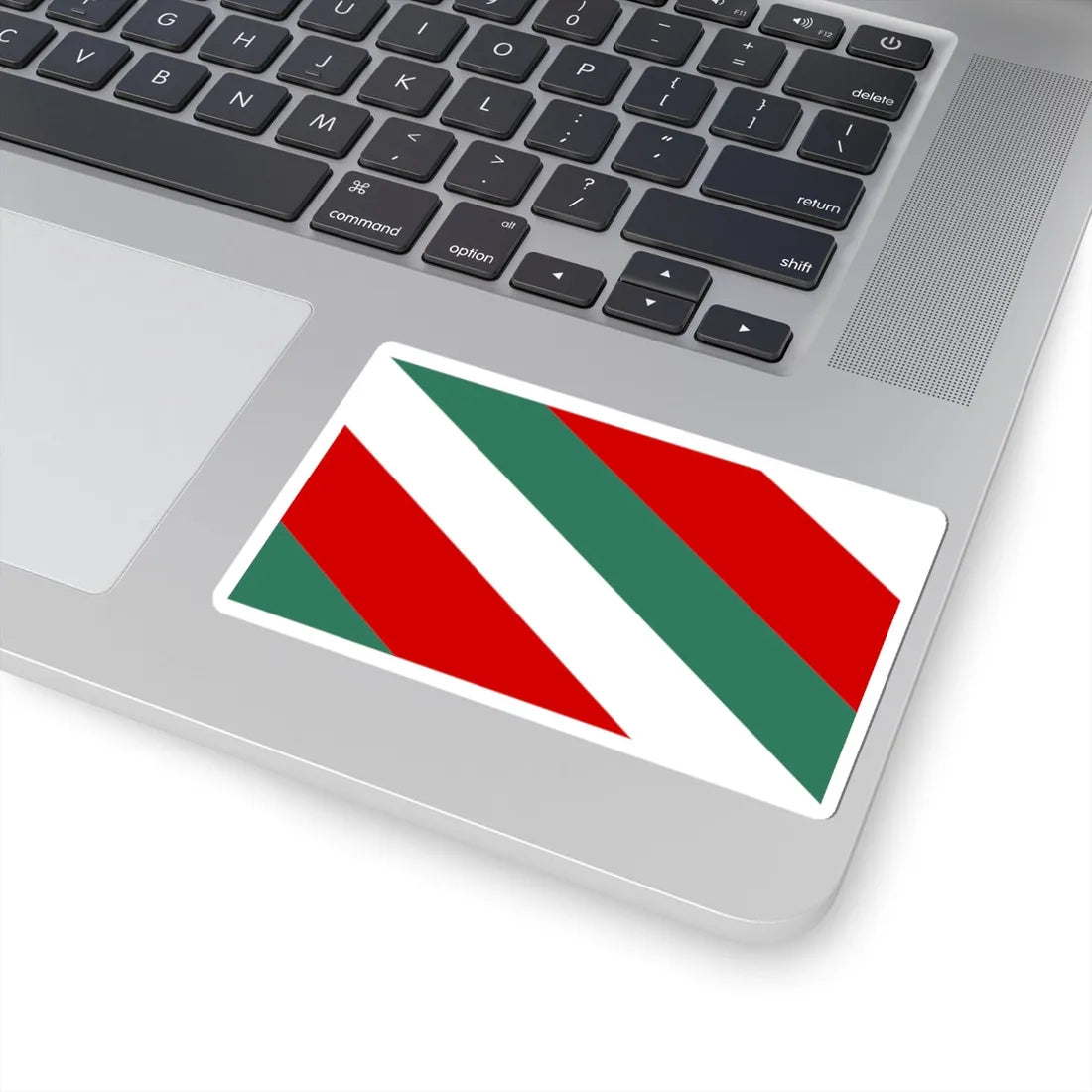 POL Brzeziny flag (Poland) STICKER Vinyl Kiss-Cut Decal - The Sticker Space