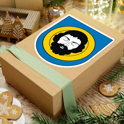 POL Brzozów COA (Poland) (Coat of Arms) STICKER Vinyl Kiss-Cut Decal - The Sticker Space