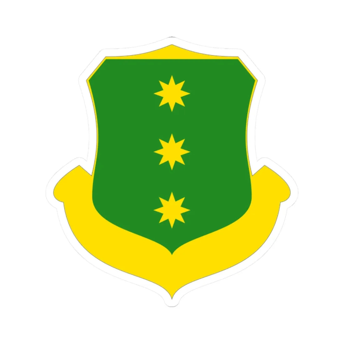 POL Buczkowice COA (Poland) (Coat of Arms) STICKER Vinyl Kiss-Cut Decal 2 Inch White - The Sticker Space