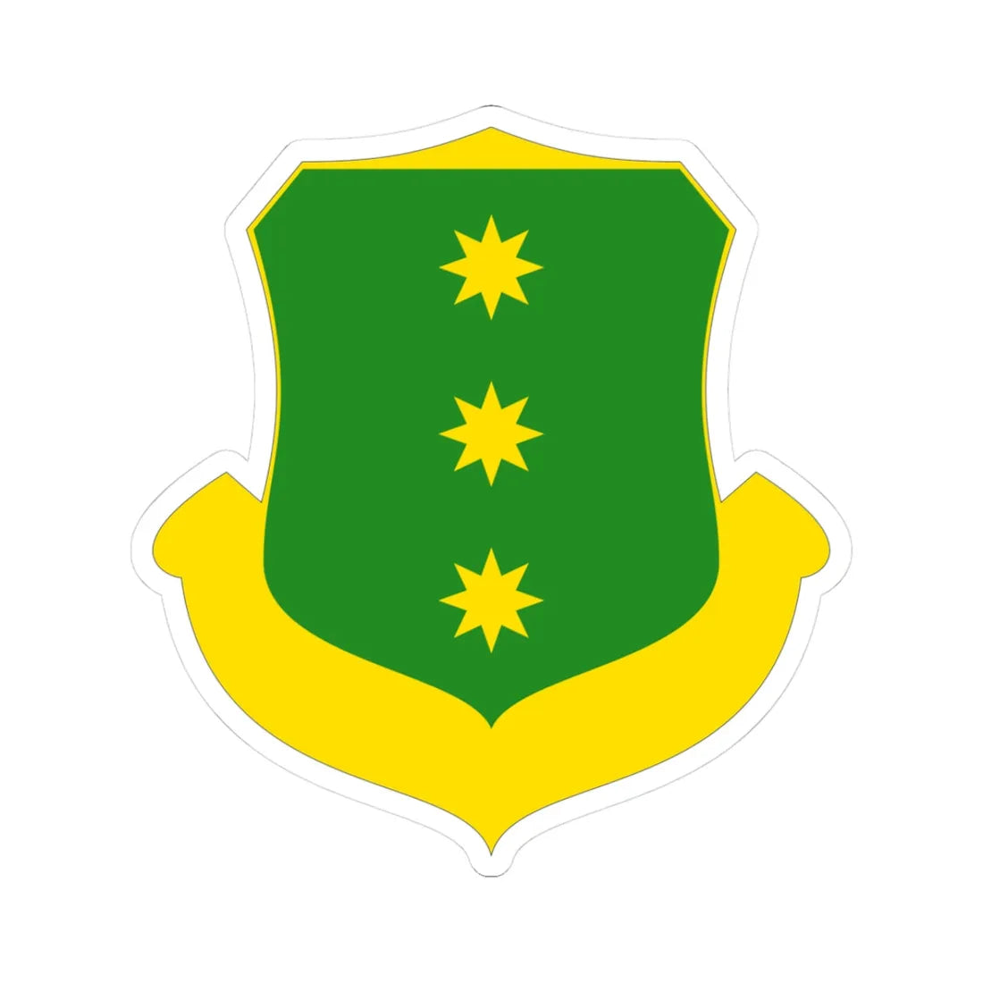 POL Buczkowice COA (Poland) (Coat of Arms) STICKER Vinyl Kiss-Cut Decal 3 Inch White - The Sticker Space