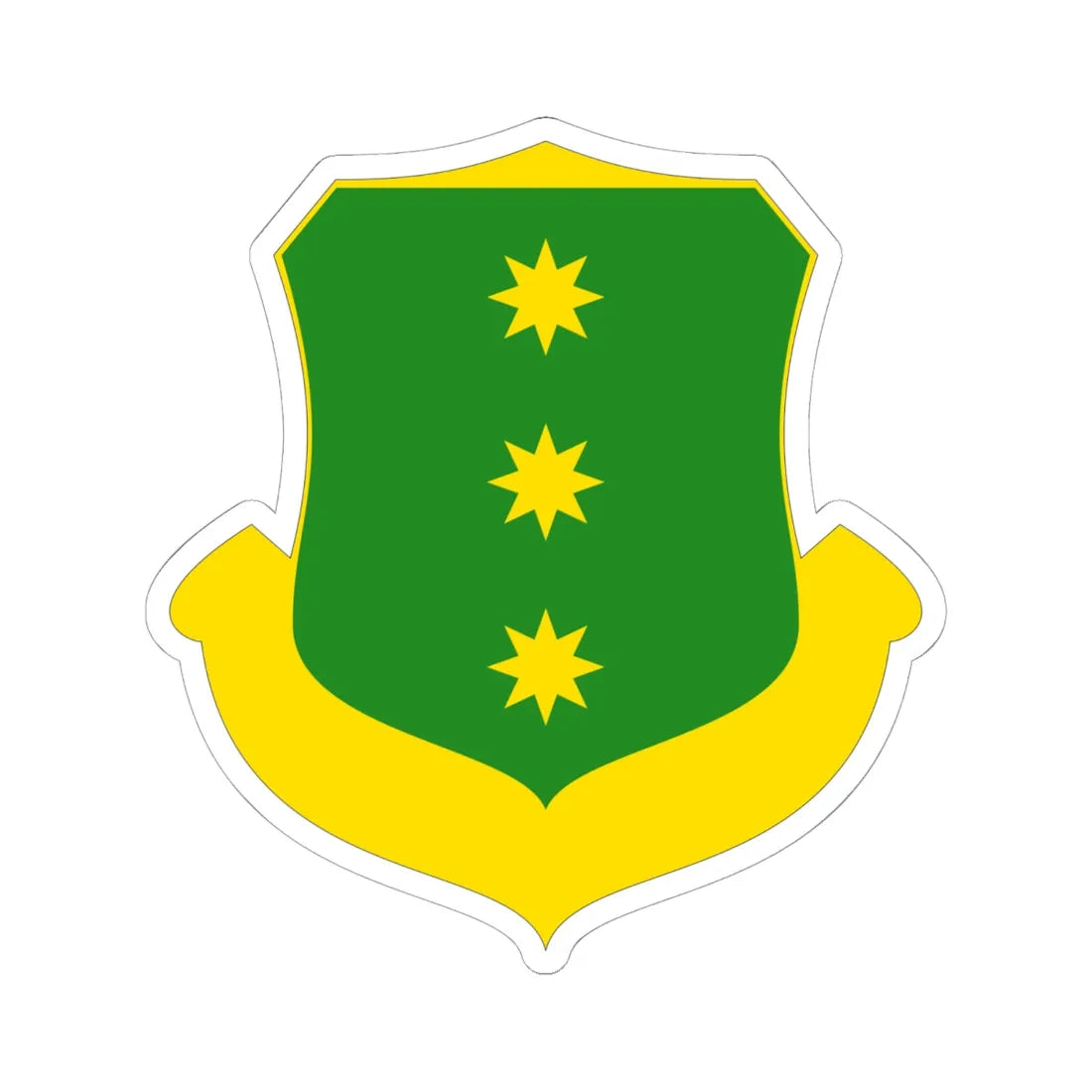 POL Buczkowice COA (Poland) (Coat of Arms) STICKER Vinyl Kiss-Cut Decal 6 Inch White - The Sticker Space