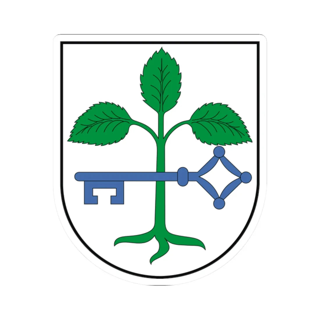 POL Buk COA (Poland) (Coat of Arms) STICKER Vinyl Kiss-Cut Decal 2 Inch White - The Sticker Space