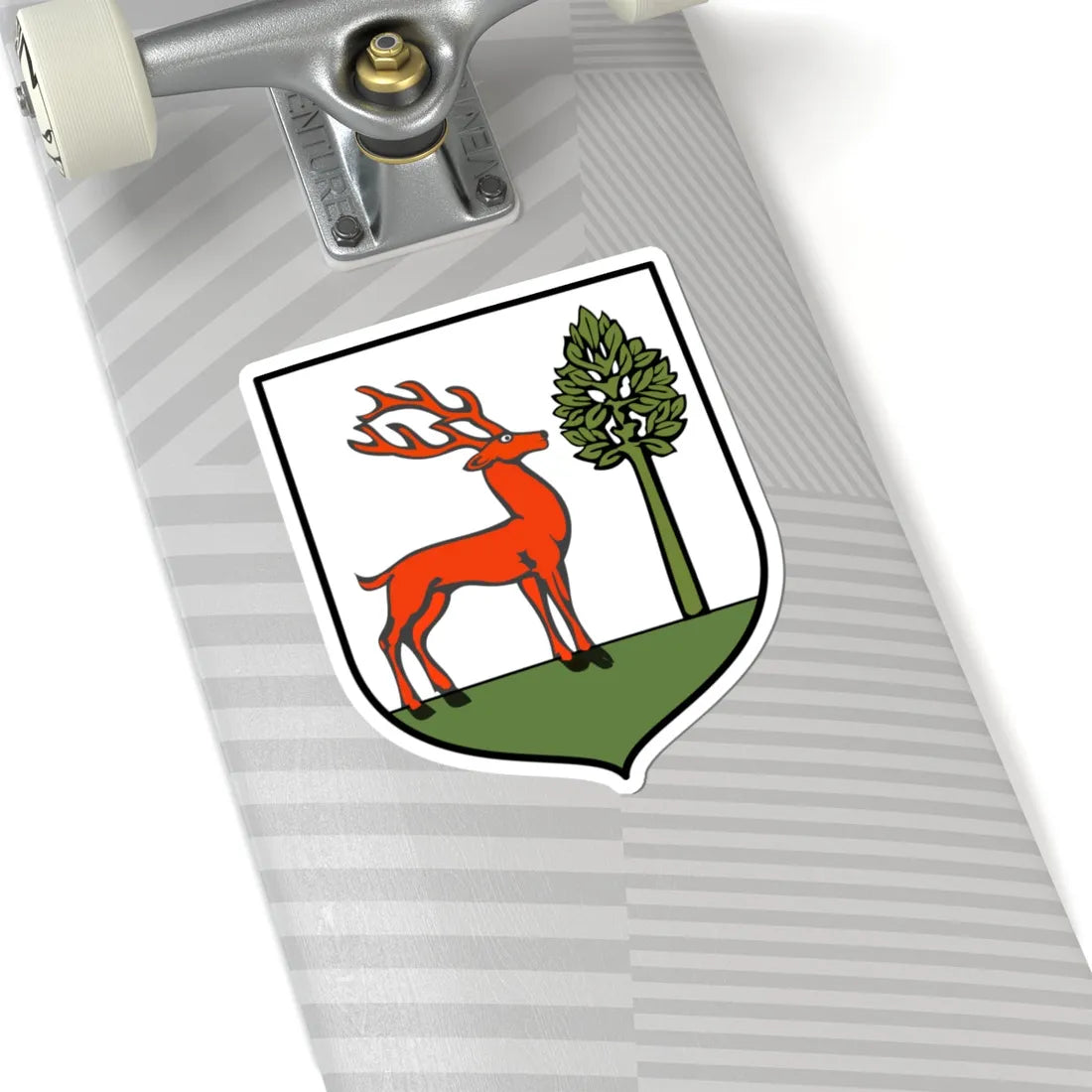 POL Bukowsko COA old (Poland) (Coat of Arms) STICKER Vinyl Kiss-Cut Decal - The Sticker Space