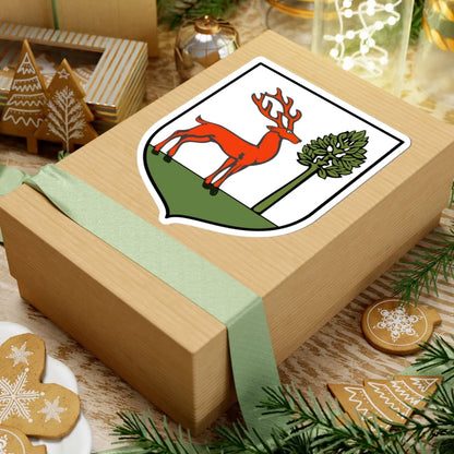 POL Bukowsko COA old (Poland) (Coat of Arms) STICKER Vinyl Kiss-Cut Decal - The Sticker Space