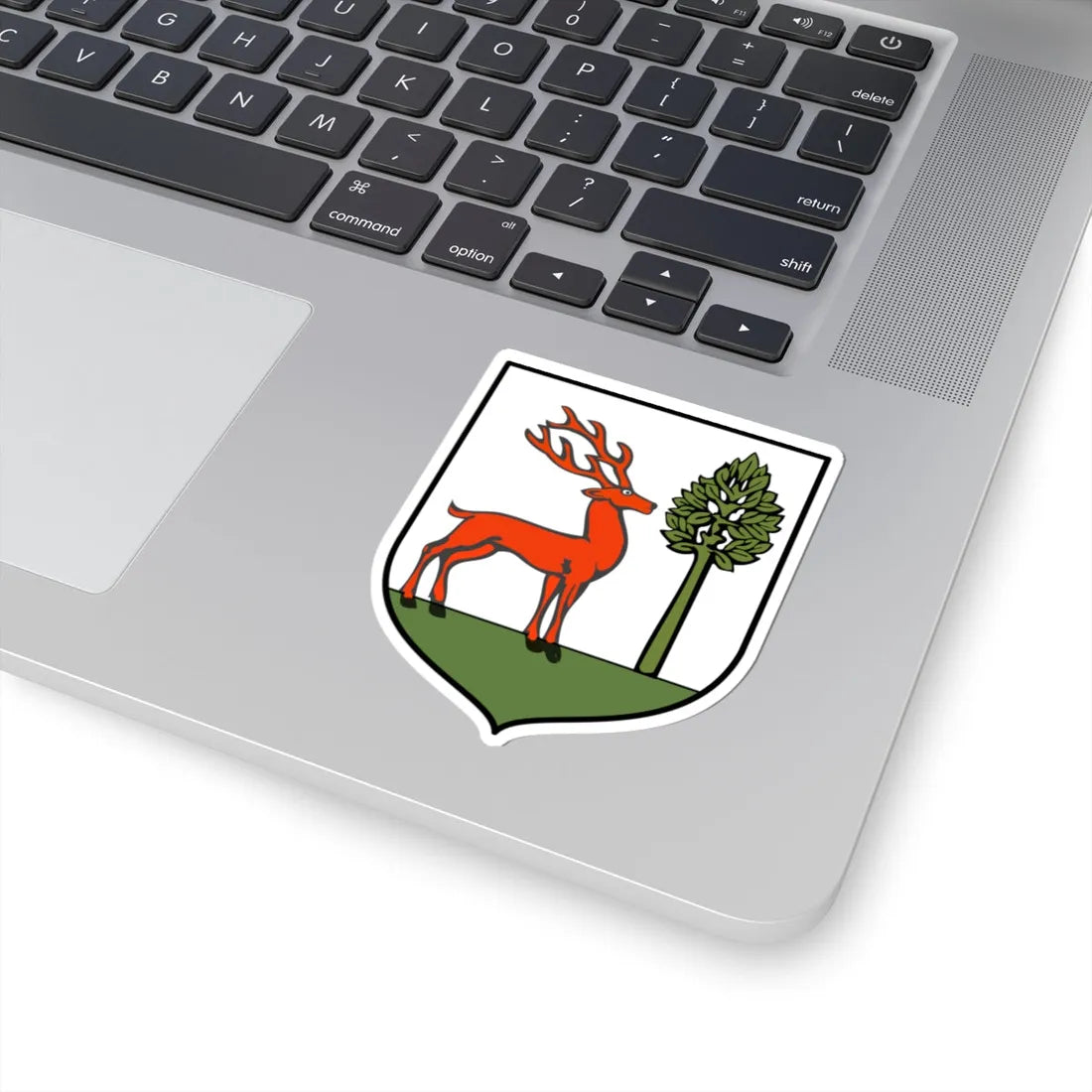 POL Bukowsko COA old (Poland) (Coat of Arms) STICKER Vinyl Kiss-Cut Decal - The Sticker Space