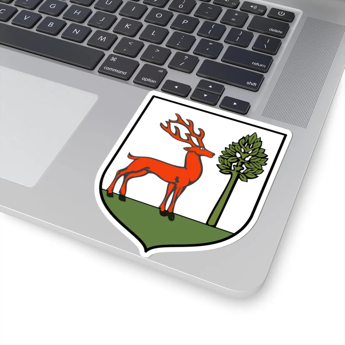 POL Bukowsko COA old (Poland) (Coat of Arms) STICKER Vinyl Kiss-Cut Decal - The Sticker Space