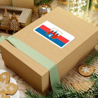 POL Bydgoszcz flag (Poland) STICKER Vinyl Kiss-Cut Decal - The Sticker Space