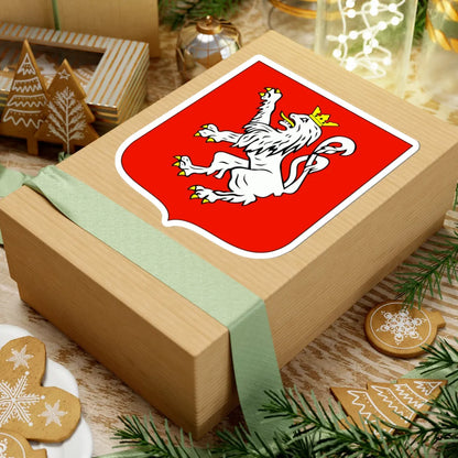 POL Bystrzyca Kłodzka alt COA (Poland) (Coat of Arms) STICKER Vinyl Kiss-Cut Decal - The Sticker Space