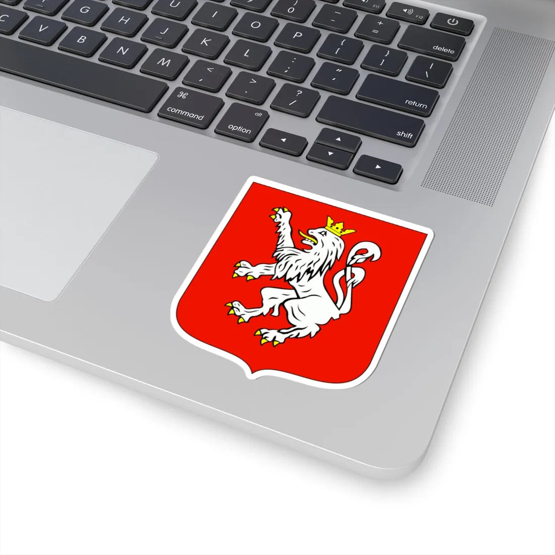 POL Bystrzyca Kłodzka alt COA (Poland) (Coat of Arms) STICKER Vinyl Kiss-Cut Decal - The Sticker Space