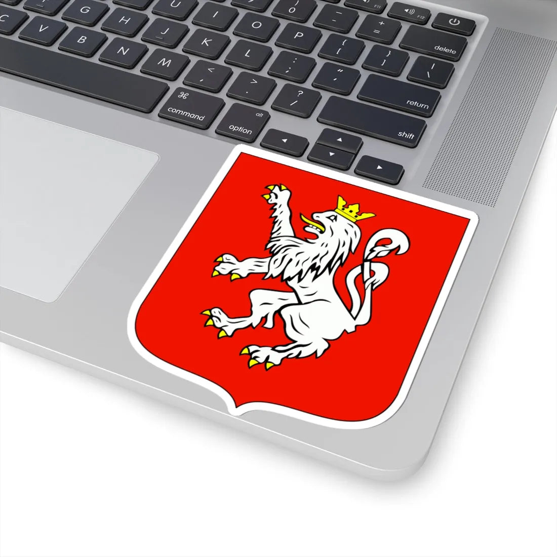 POL Bystrzyca Kłodzka alt COA (Poland) (Coat of Arms) STICKER Vinyl Kiss-Cut Decal - The Sticker Space