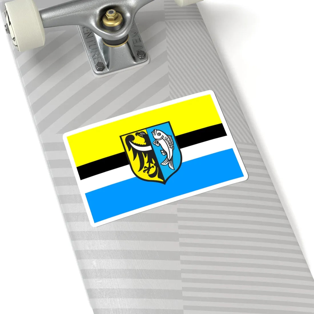 POL Bytom Odrzanski flag (Poland) STICKER Vinyl Kiss-Cut Decal - The Sticker Space