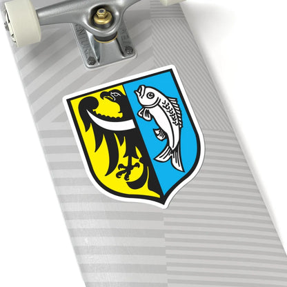 POL Bytom Odrzański COA (Poland) (Coat of Arms) STICKER Vinyl Kiss-Cut Decal - The Sticker Space