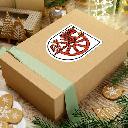 POL Cedynia COA 1 (Poland) (Coat of Arms) STICKER Vinyl Kiss-Cut Decal - The Sticker Space