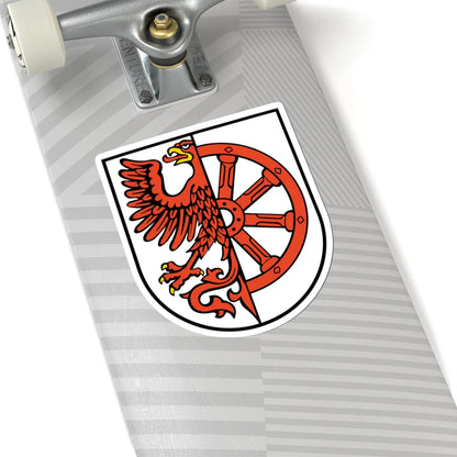 POL Cedynia COA 1 (Poland) (Coat of Arms) STICKER Vinyl Kiss-Cut Decal - The Sticker Space