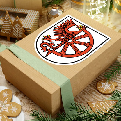 POL Cedynia COA 1 (Poland) (Coat of Arms) STICKER Vinyl Kiss-Cut Decal - The Sticker Space