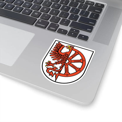 POL Cedynia COA 1 (Poland) (Coat of Arms) STICKER Vinyl Kiss-Cut Decal - The Sticker Space