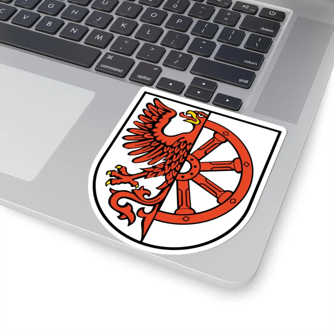 POL Cedynia COA 1 (Poland) (Coat of Arms) STICKER Vinyl Kiss-Cut Decal - The Sticker Space
