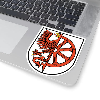 POL Cedynia COA 1 (Poland) (Coat of Arms) STICKER Vinyl Kiss-Cut Decal - The Sticker Space